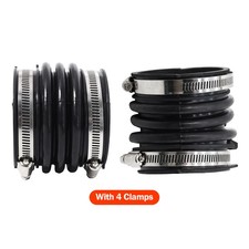 2pcs Engine Air Intake Hose Wclamps For 2002-06 Lexus Es300 Es330 Rx330 696047