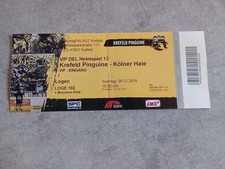 Sammler Ticket - Krefeld Pinguine Vs. Kölner Haie 2018