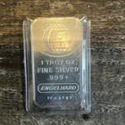 Engelhard 1 Troy Oz .999 Fine Silver Bar