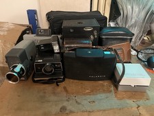 Lot of 10 Vintage 50s to 90s Film Cameras - Polaroid, Keystone, Eastman, Kodak