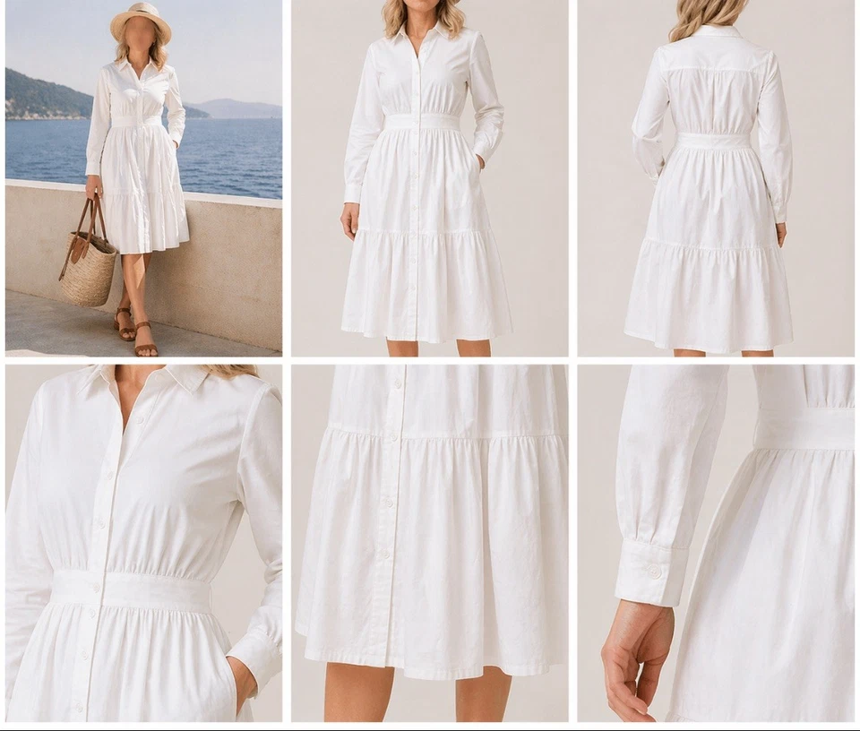 MARC CAIN 4 38 40 M Dress  R* L* Kleid   Sommerkleid T* H* NEUE - Bild 2 von 4