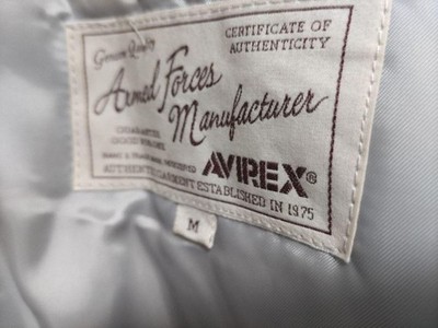 AVIREX GATV-5005 Jacket M Navy Width 55cm Length 62cm | eBay