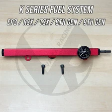 Valex Racing Fuel Rail Marshall Fuel Pressure Gauge for Honda K Series Engines