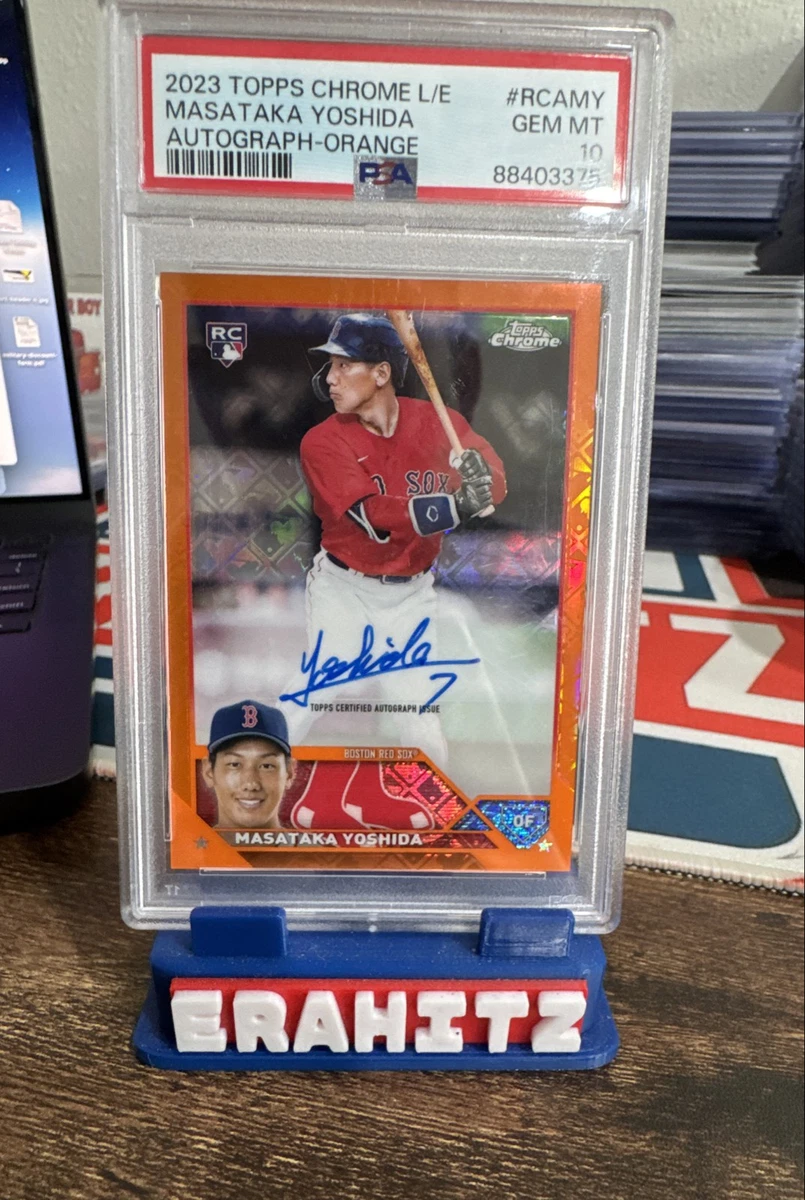 2023 Topps Chrome Logofractor Edition - Masataka Yoshida #RCA-MY