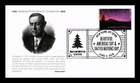DR JIM STAMPS US COVER MOUNT RAINIER NATIONAL PARK FDC PANDA THERMOGRAPHED