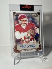 2020 Leaf Metal Joe Montana Collection Football Cards 31