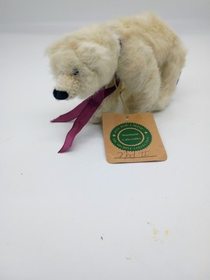 Vintage Boyds Polar Bear Nod II 6'' Jointed Plush w/tag 1990  Catalog #5810