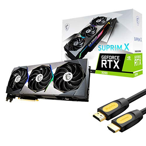 MSI GeForce RTX 3090 SUPRIM X 24G Graphics Board 24GB 384 MSI GeForce RTX 3090 SUPRIM X 24G Graphics Board 24GB 384