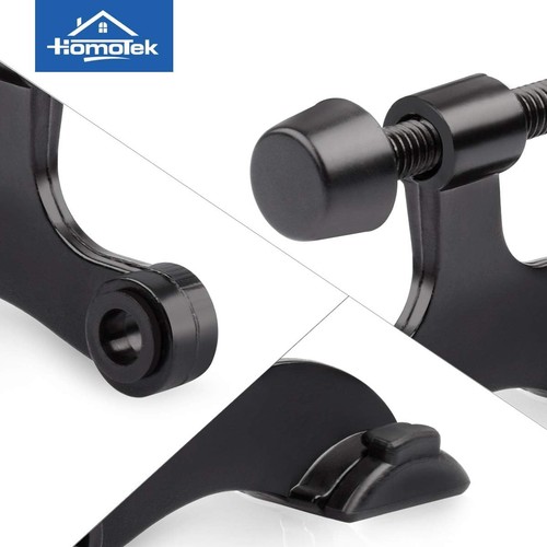 12 Pack Hinge Pin Black Door Stopper,Adjustable Deluxe Heavy Duty Door Stoppe... - 第 6/6 張圖片