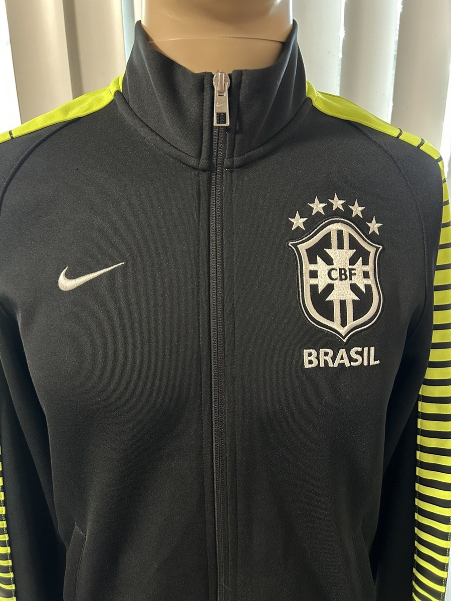 Brazil Football Soccer track Top Jacket Nike Brasil Shirt Jersey