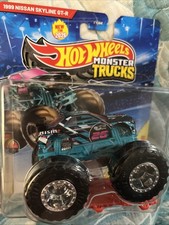 1/64 Hot Wheels Nissan Skyline GT-R 1999 Monster Truck Diecast