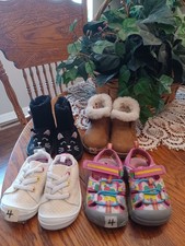Toddler Girls Sandal / Boot Lot 4