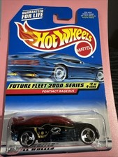 HOT WHEELS PONTIAC RAGEOUS ON CARD.