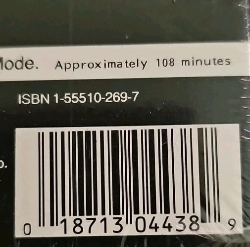Hardcore VHS SEALED Goodtimes Home Video George C Scott Peter Boyle VTG - Image 3 of 4