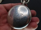 1905 Hamilton 924 Pocket Watch, 17j 18s, Sterling Silver OF, Repair — photo 4