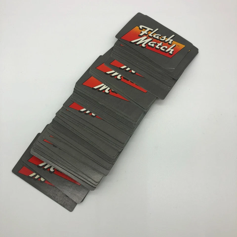 )Vtg. 1986 Mattel Flash Match VCR Game- Cards Only (Approx 160) - Image 2 of 4