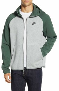 green nike tech hoodie