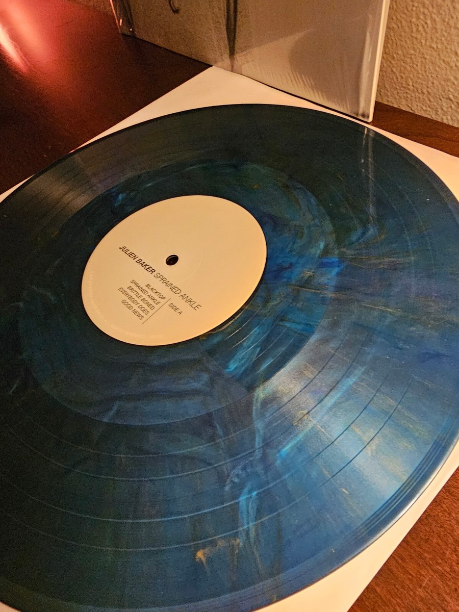 Julien Baker - Sprained Ankle Rough Seas Blue & Metallic