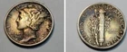 1941 S silver Mercury dime #47Bt