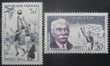 FRANCE-1956- N°1072 et 1088 neuf ** luxe