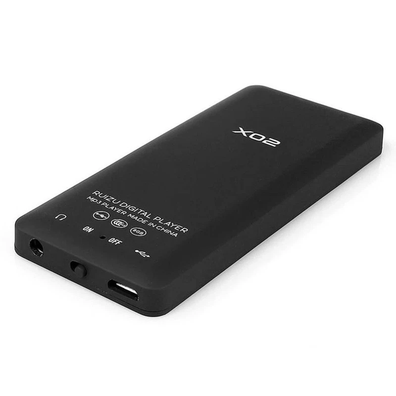 RUIZU X02 MP3 Music Player Sport Mini Lossless HIFI Recorder FM Radio 16GB/8G/4G - Image 2 of 4