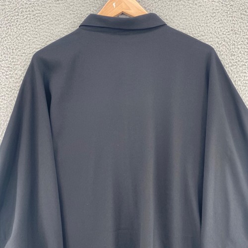 Wynne Layers Jacke Damen 1X Plus schwarz Shacket lässig kurze Dolmanärmel - Bild 4 von 11
