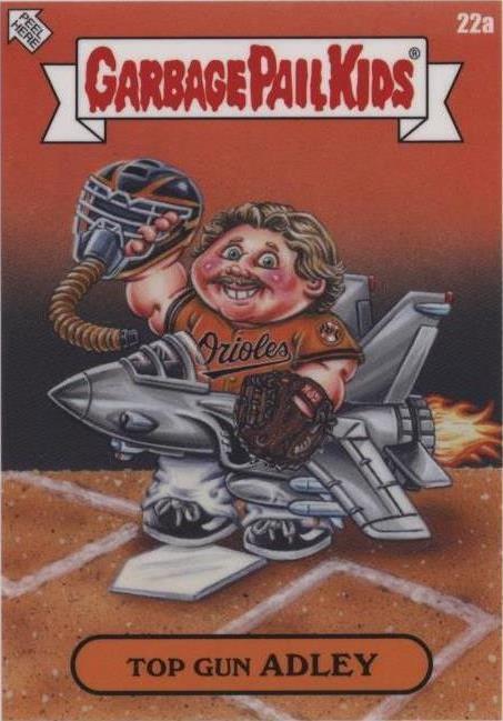 2023 Topps Mlb X Garbage Pail Kids: Series 3 David Gross - Adley