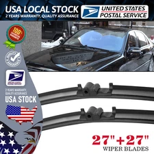 OEM QUALITY REPLACE 27''+27'' Side lock WINDSHIELD WIPER BLADES FOR Benz S550