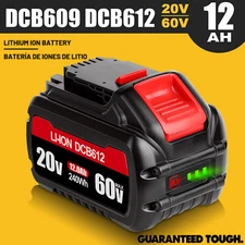 9.0Ah / 12 Ah Lithium-Ion Battery Pack For DeWALT 20V/60V MAX FLEXVOLT DCB609-2