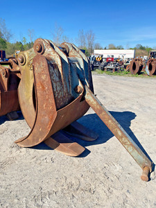 Geith 2 over 3 Excavator Grapple Attachment, 90mm Pins, Komatsu PC300