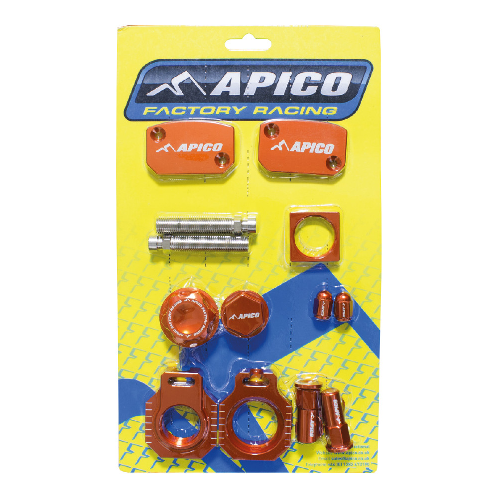 Apico Factory Bling Pack Pack KTM SX250 13, SX-F250 2013, SX-F350 2013 Orange