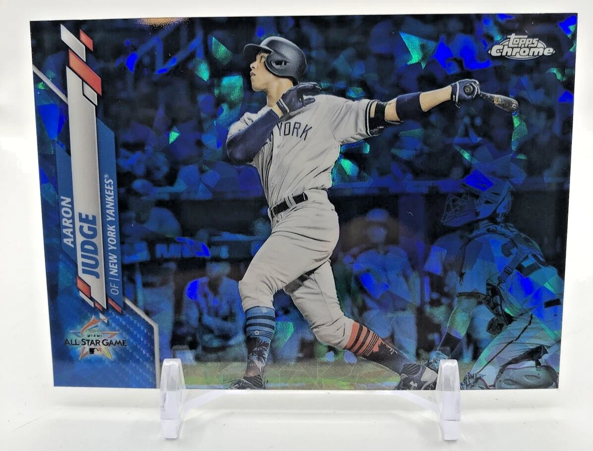 2020 Topps Chrome Update Sapphire Aaron Judge #U-15 All-Star Game Yankees
