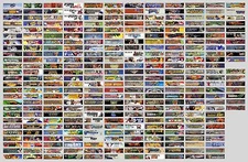 N64 Nintendo 64 Spine Labels -Full 296 Set- Matte Finish / Professional Quality!