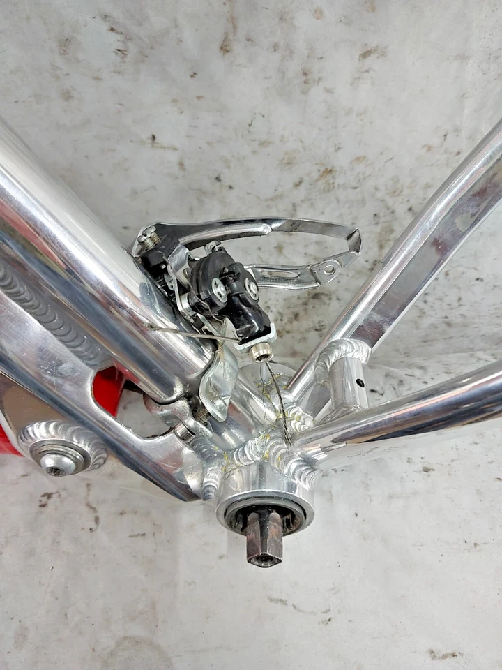 1997 Gary Fisher Joshua Z0 FS MTB Bike Frame 16.5" Small Softtail FullSuspension - Image 3 of 4