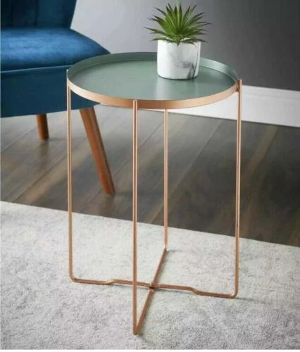 Glam round clearance coffee table