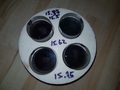 USSR Optical Flat Parallel Set – Glass Plates For Micrometer Calibration (15mm Range) - View #4