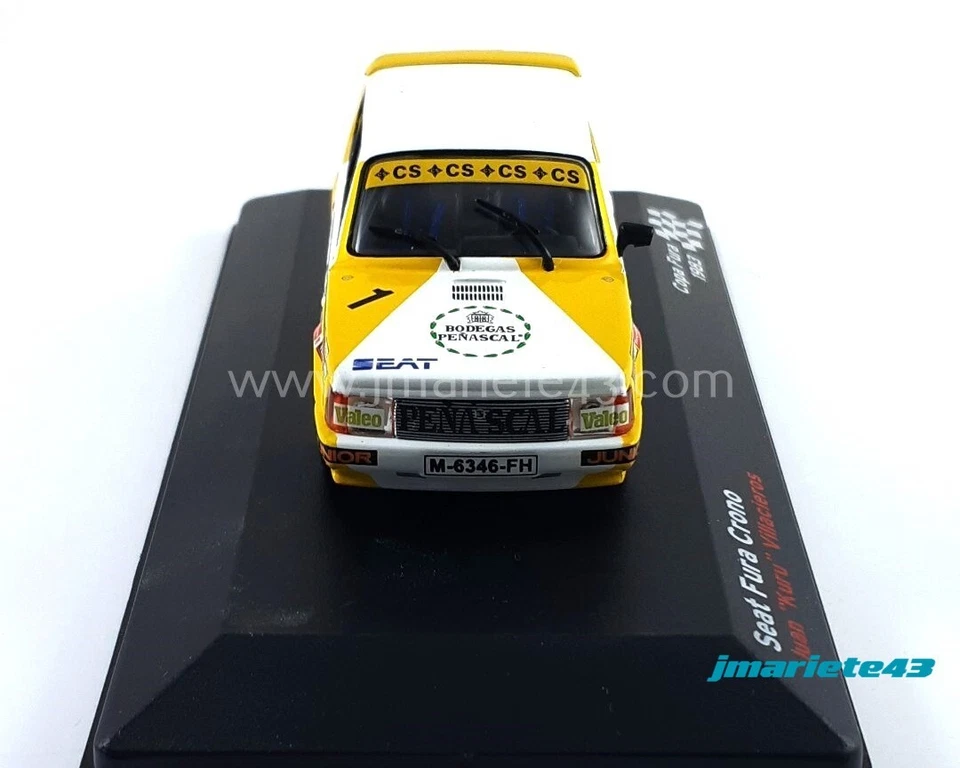 Seat Fura Crono #1 ""Kuru"" Villacieros Copa Fura 1983 1:43 - Immagine 3 di 4