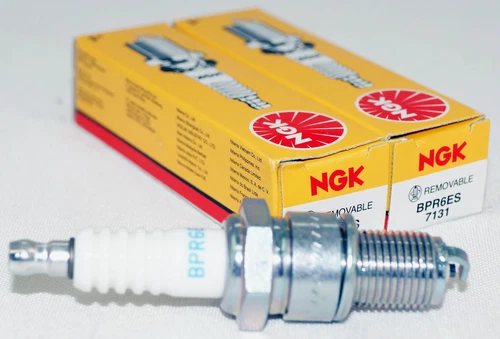 2 Pack Genuine NGK 7131 Nickel Spark Plugs BPR6ES for Small Engines Honda 600