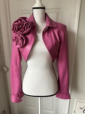 Amazing Design New Lamarque Real Lamb Leather Short Jacket