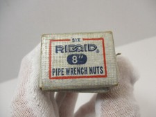 Vintage OEM BOX (only) for RIDGID Pipe Wrench Replacement Part 8" Wrench Nut s