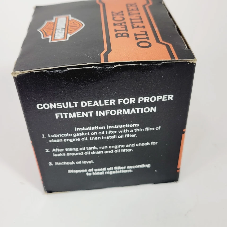 Harley Davidson 2015-2020 Street XG Black Oil Filter 62700045 - Image 4 of 4