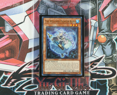 the weather cards yugioh Snowy Canvas - MGED-EN098 Rare Trap Zone The Weather Painter Rainbow -