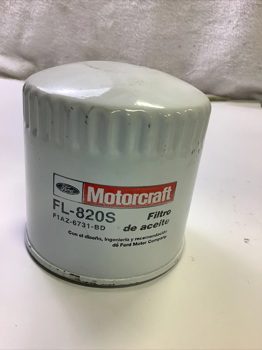 Fits Ford Motorcraft Oil Filter FL 820S For Mustang F150 F250 for