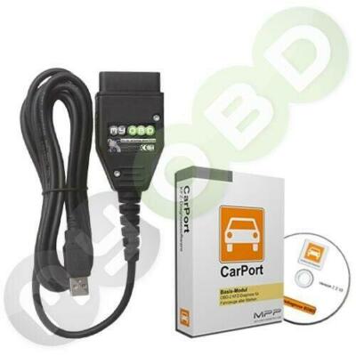 CarPort Software Vollversion + UDS CAN KKL Diagnose Für VW Audi Seat Skoda 