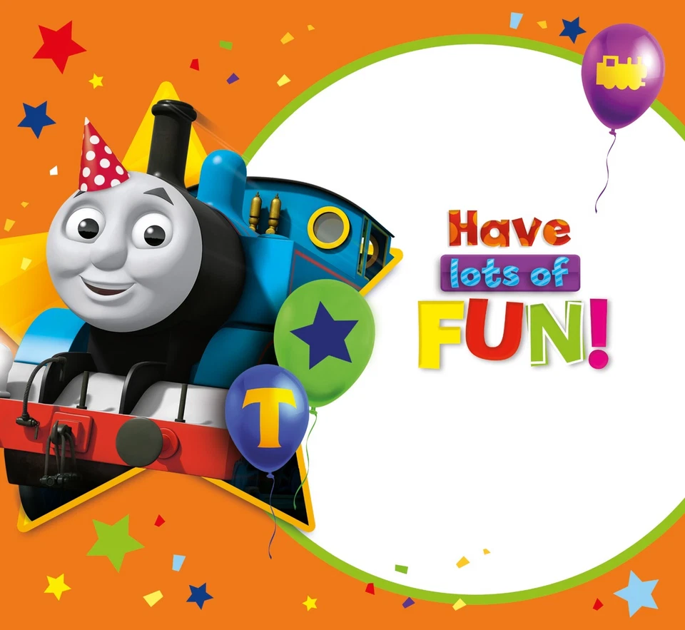 2nd Birthday Card Thomas The Tank Engine Age 2 Birthday Card Includes Envelope - Image 2 of 4
