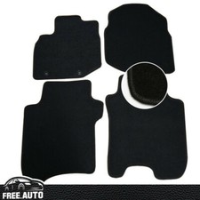 4pc Black Floor Mats Carpet Nylon Front Rear For 09-13 Honda Fit 4dr 4pc Black Floor Mats Carpet Nylon Front Rear For 09-13 Honda Fit 4dr