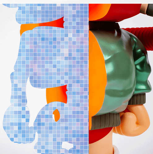 Fools Paradise Earthman 50cm Limited Painted Model Collectibles Figure Toy Stock - Imagen 5 de 6
