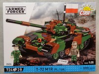 Cobi 2624 - Armed Forces Kampfpanzer T-72 M1R (Pl/Ua) - 2 In 1