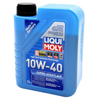 Liqui Moly Motoröl Super Leichtlauf 10w40 1 l 9503 ACEA A3/B4, SN/CF