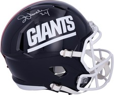 Ottis Anderson New York Giants Signed Throwback 1980-99 Speed Replica Helmet